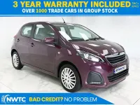 Used Peugeot 108 2016 Purple Hatchback