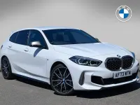 Used BMW M135 Shadowline 302 HP (222 kW) 2023 White Hatchback