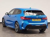 Used BMW 118 M Sport 136 HP (100 kW) 2021 Blue Hatchback