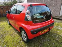 Used Citroën C1 68 HP (50 kW) 2014 Red Hatchback