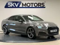 Used Audi A5 Black Edition 245 HP (180 kW) 2019 Grey Coupe