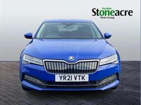 Used Skoda Superb SE L 218 HP (160 kW) 2021 Blue Hatchback