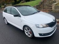 Used Skoda Rapid SE 105 HP (77 kW) 2014 White Hatchback