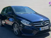 Käytetty Mercedes B220 Executive 177 HP (130 kW) 2018 Sininen Tila-auto