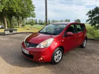 Used Nissan Note Acenta 110 HP (80 kW) 2009 Red Hatchback