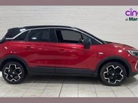 Used Vauxhall Crossland Elite 130 HP (95 kW) 2021 Red SUV