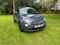 Used Fiat 500 85 HP (62 kW) 2012 Blue Hatchback