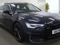 Used Audi A6 S-Line 204 HP (150 kW) 2019 Blue Estate