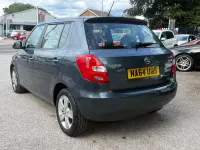 Used Skoda Fabia SE 68 HP (50 kW) 2014 Grey Hatchback
