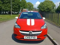 Używany Vauxhall Corsa 2015 Czerwony Hatchback