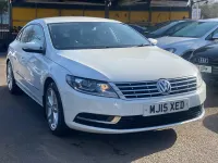 Begagnad VW CC S 2015 Vit Sedan