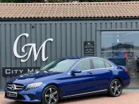 Used Mercedes C300 258 HP (189 kW) 2019 Blue Sedan