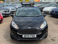 Used Ford Fiesta Zetec 2013 Black Hatchback
