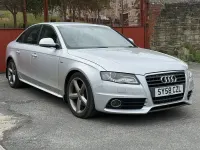 Used Audi A4 S-Line 143 HP (105 kW) 2008 Silver Sedan