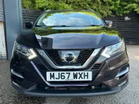 Used Nissan Qashqai N-Connecta 110 HP (80 kW) 2017 Black SUV