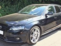 Used Audi A4 Black Edition 143 HP (105 kW) 2010 Black Estate