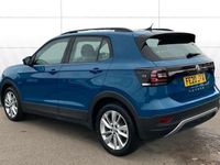 Used VW T-Cross SE 116 HP (85 kW) 2020 Blue SUV