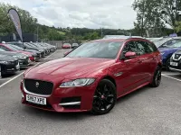 Used Jaguar XF R-Sport 2018 Red Estate
