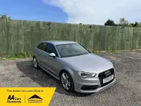 Begagnad Audi A3 S-Line 110 HK (80 kW) 2016 Silver Halvkombi