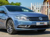 Used VW CC Black Edition 184 HP (135 kW) 2016 Blue Sedan
