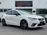 Usado Seat Ibiza FR 95 CV (69 kW) 2018 Blanco Utilitario