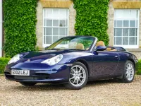 Used Porsche 911 2002 Blue Cabriolet