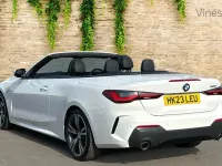 Usado BMW 420 M Sport 181 HP (133 kW) 2023 Branco Cabrios