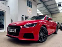 Used Audi TT S-Line 184 HP (135 kW) 2015 Red Coupe