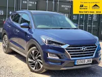 Used Hyundai Tucson Premium SE 136 HP (100 kW) 2019 Blue SUV