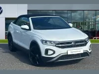 New VW T-Roc Cabriolet Style 147 HP (108 kW) 2025 White Cabriolet