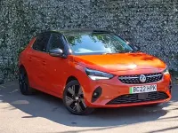 Used Vauxhall Corsa-e Elite 100 kW (136 HP) 2022 Orange Hatchback
