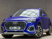 Used Audi Q5 Sportback S-Line 204 HP (150 kW) 2022 Blue SUV