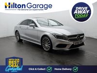 Used Mercedes CLS220 AMG line 177 HP (130 kW) 2016 Silver Coupe