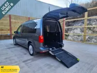 Begagnad VW Caddy Maxi Life 2018 Grå Minibuss
