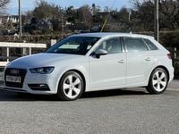 Used Audi A3 S-Line 150 HP (110 kW) 2014 White Estate