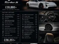 Used Porsche Taycan Performance Package 559 kW (761 HP) 2021 Grey Sedan