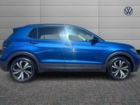Used VW T-Cross Black Edition 110 HP (80 kW) 2022 Blue SUV