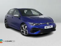 Used VW Golf VII R 2021 Blue Hatchback
