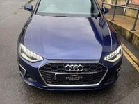 Used Audi A4 S-Line 163 HP (119 kW) 2020 Blue Sedan