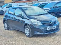 Used Toyota Vitz 2024 Black Hatchback