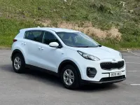 Begagnad Kia Sportage 130 HK (95 kW) 2018 Vit SUV