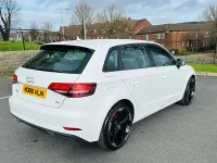 Used Audi A3 2017 White Hatchback