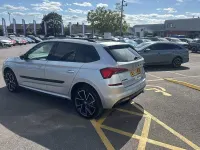 Used Skoda Kamiq Monte Carlo 110 HP (80 kW) 2022 Brilliant silver metallic SUV