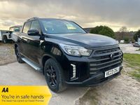 Used Ssangyong (KGM) Musso 199 HP (146 kW) 2023 Black Pickup