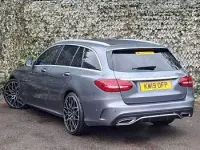 Used Mercedes C300 AMG Line Premium 245 HP (180 kW) 2019 Grey Estate