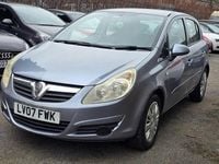 Used Vauxhall Corsa Club 2007 Silver Hatchback
