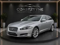 Begagnad Jaguar XF Premium Luxury 2013 Silver Kombi