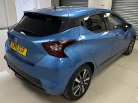 Used Nissan Micra S 100 HP (73 kW) 2019 Blue Hatchback