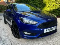 Gebraucht Ford Focus Zetec 2015 Blau Kleinwagen