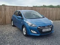 Used Hyundai i30 Active 100 HP (73 kW) 2013 Blue Hatchback